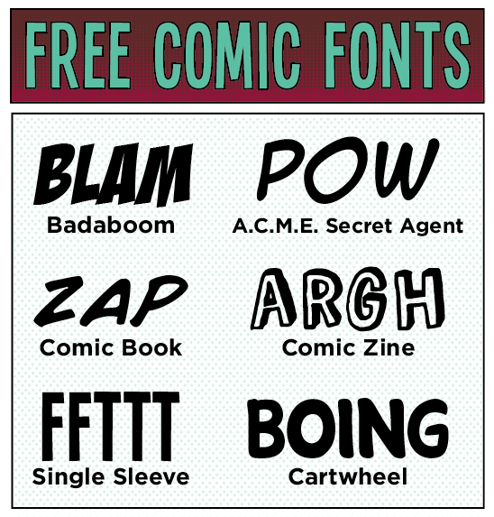 superman comic font
